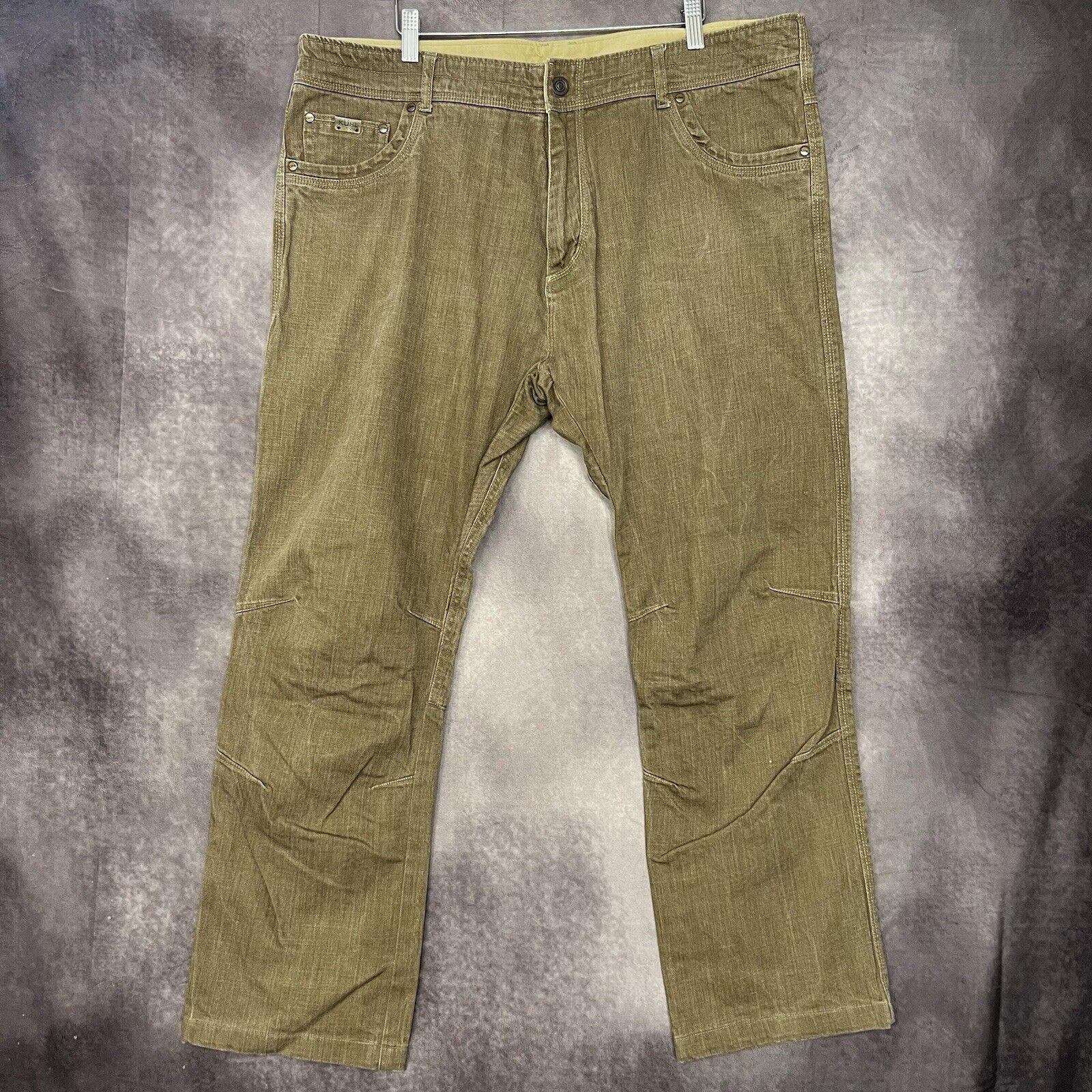 Kuhl Riot Jeans Pants Vintage Patina Dye Utility Workwear Outdoor Mens 40x30
